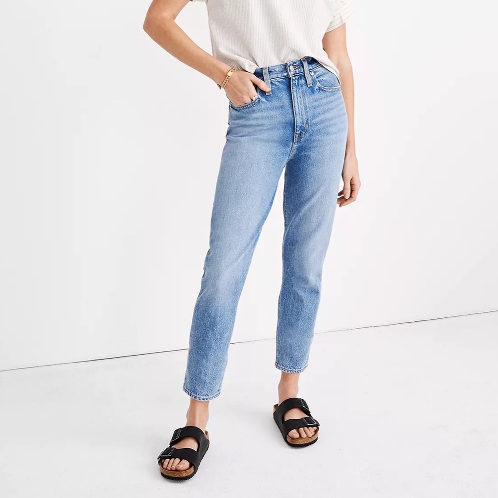 Madewell The Momjean in Melva Wash